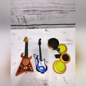 LOL Surprise Dolls Rock Band Instruments Set‎ (2 Guitars, Drums) Tested Works